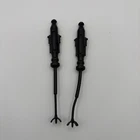 STAR WARS 1977 X WING BLASTER LASER GUN CANNON BLACK PART ACCESSORY VINTAGE Set