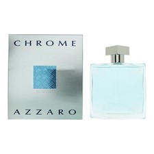Image of Azzaro Chrome Eau De Toilette 100ml Spray For Him Damaged Box