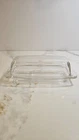 Pyrex 72-B Clear Glass Butter Dish With Lid Vintage