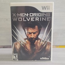 X-Men Origins: Wolverine (Nintendo Wii, 2009) Manual Included Activision