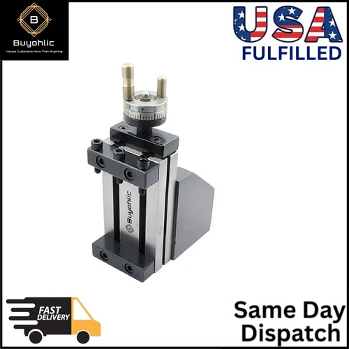 Mini Vertical Slide(90mm x 50mm)for instant Machine milling on lathe lathe