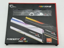 G.Skill F5-6000J3038F16GX2-TZ5NR Trident Z5 Neo RGB Series 2x16GB DDR5 RAM New
