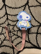 Vintage Snoopy Pacifier Holder Paci Clip Baby Peanuts Collection