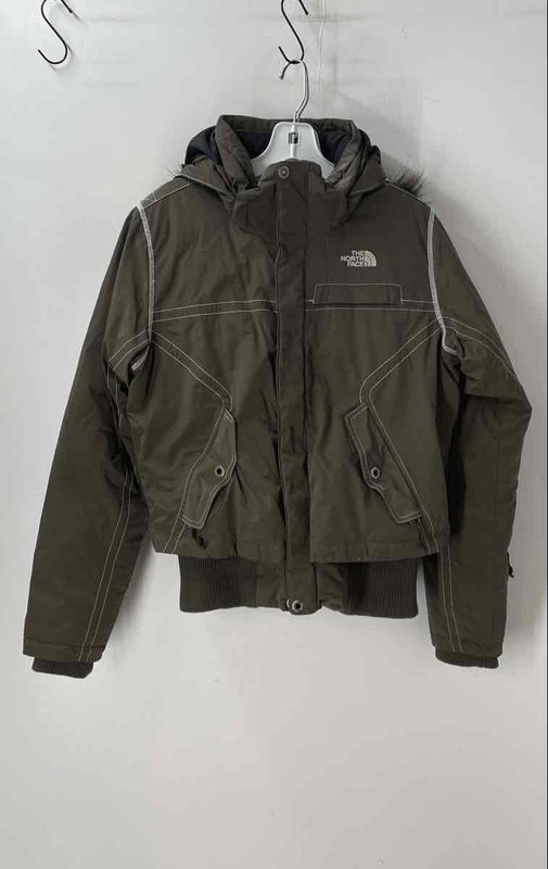The North Face Women's Bomber Green Jacket - Size M