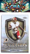 2025 Topps Chrome #LOG-35 DeAngelo Hall Legends of the Gridiron Refractor