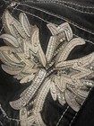 Black Baggy Jeans, (Size 11/30 ) Rhinestone Cross Pockets Brand Disclosure — photo 5
