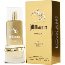 AB Spirit Millionaire by Lomani Perfume for Women EDP 3.3 / 3.4 oz New In Box