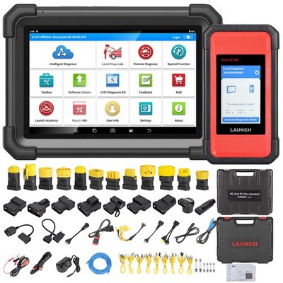 LAUNCH X431 PRO3S+ SmartLink HD Bi-Directional Scan Tool,EC-U Coding,CANFD &DOIP