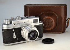 FULLY SERVICED 1967 USSR "ZORKI 4 50-YEARS OF GREAT OCTOBER" RF M39 CAMERA 2