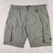  READ DESC Boy Scouts of America Green Lined Cargo Shorts Men's Size XL Outdoor