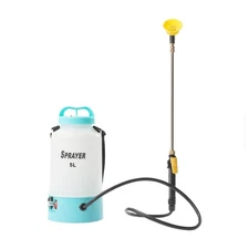Expert Gardener 5L / 1.32 Gallon Heavy-Duty Electric Pump Sprayer with 4 Nozzles