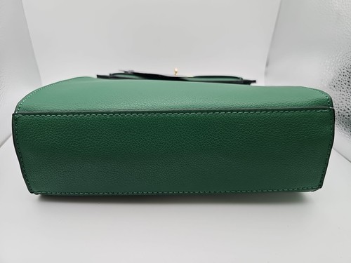Borsa a mano EVVE Hermes Imitazione Vegan verde nuova con etichetta - Foto 5 di 9
