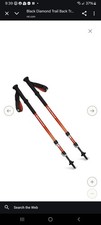 Black Diamond Trail Back Trekking Poles, Burnt Sienna