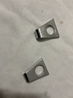 cushman chrome front wheel retainers