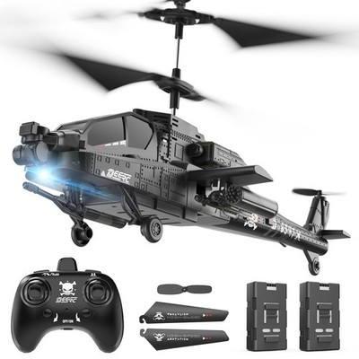 DEERC RC Helikopter 30 Min Flugzeit 2 Akkus LED 2.4GHz mit Höhenhaltefunktion