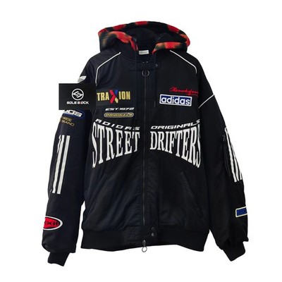 adidas Rasant Moto Bomber Jacket 'Black'