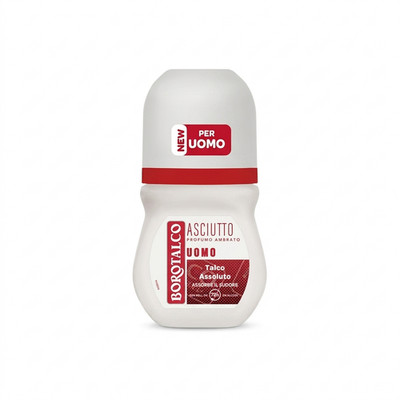 DEODORANTE ROLL-ON UOMO PROFUMAZIONE AMBRA BOROTALCO 50 ML.