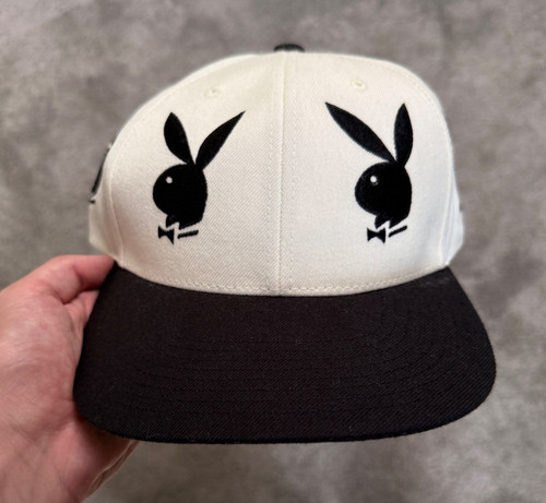 PLAYBOY HUF RETRO VINTAGE SNAPBACK CAP HAT RARE SKATE HUGH HEFNER