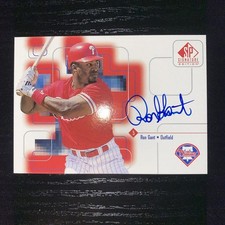 1999 SP Signature Edition - Autographs Ron Gant #RGA (AU)