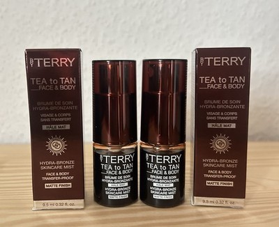 By Terry Tea to Tan Face & Body Matte Finish Selbstbräunungsspray 2x9,5ml NEU