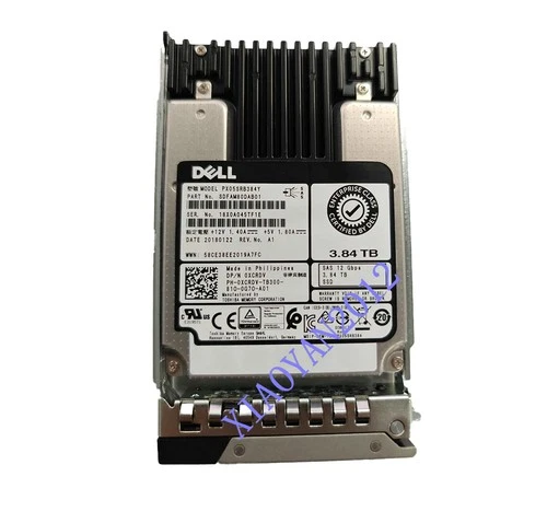 XCRDV Dell 3.84TB 12Gb/s Read Intensive 2.5" SAS SSD 0XCRDV PX05SRB384Y