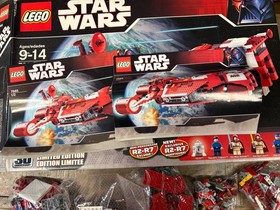 LEGO Star Wars Republic Cruiser Limited Edition with R2-R7 7665 NEW OPEN BOX