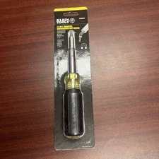 Klein Tools 32500MAG Magnetic Multi-Bit Driver Nut Driver 11-in-1 Multi-Tool