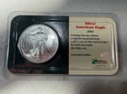 2001 silver american eagle dollar coin uncirculated 1 Oz Ounce
