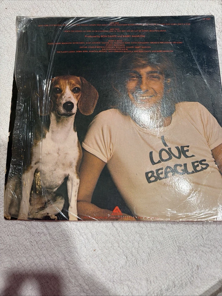 Barry Manilow Tryin To Get The Feeling 1975 Vinyl LP Arista Records AL4060 - Image 2 of 2