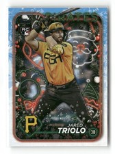 2024 Topps Holiday - Jared Triolo #H188 (RC)