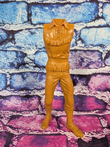 Vintage Marx DANIEL BOONE Wilderness Scout Figure PARTS - Body Legs Torso