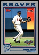 Andruw Jones 2004 Topps Opening Day #39 Braves MLB READ FREE SHIP AutographDen