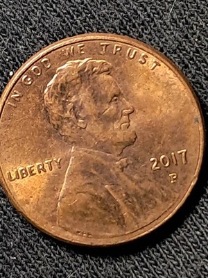 Piladelphia Mint ''First and Only Mint Letter on the 1C''2017 P Lincoln Cent. #406