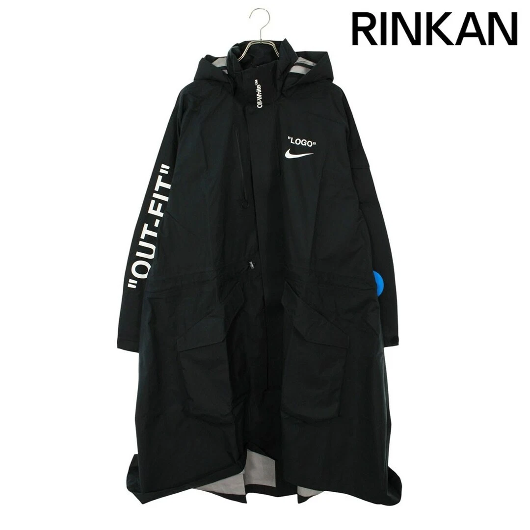 Nike Off White AA3258 010 Cappotto Stampa Uomo M Usato740b8a3120a2efbc352d26c7d