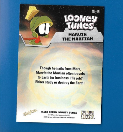 2024 Fleer Retro Looney Tunes Metal Universe Marvin the Martian