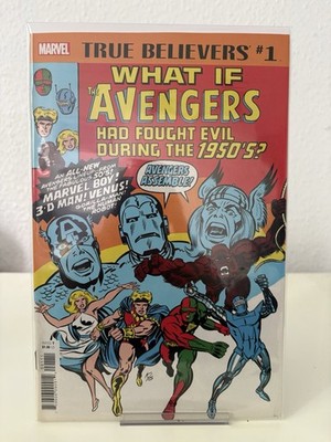 WHAT IF The Avengers Had Fought Evil #1 Marvel Comic US Heft bagged and Boarded