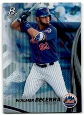 2017 Bowman Platinum #TP-WBE Wuilmer Becerra Top Prospects New York Mets