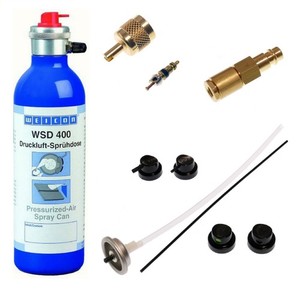 Wiederbefüllbare Druckluft Spraydose