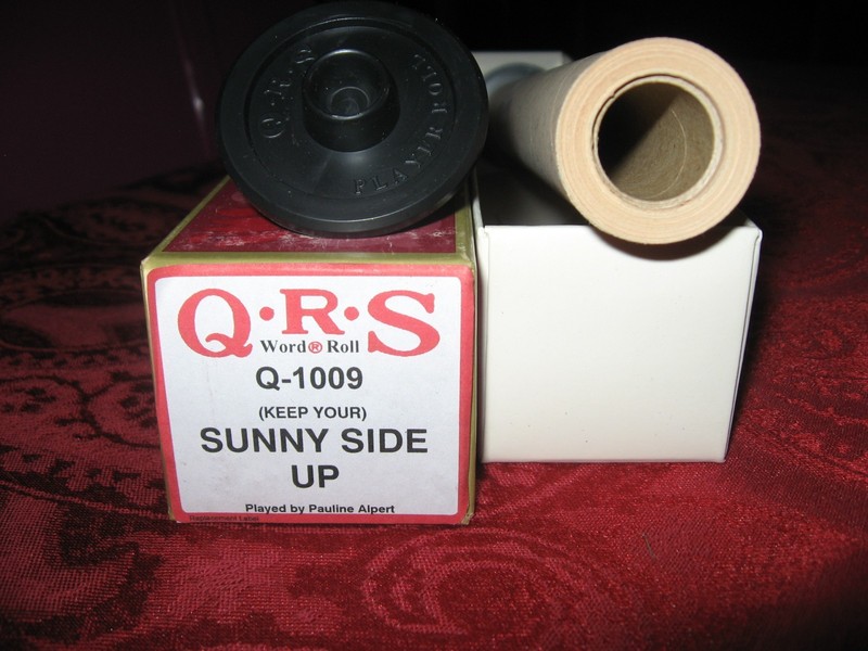(Keep Your) Sunny Side Up - QRS Player Piano Roll #Q-1009: Hear it Play!