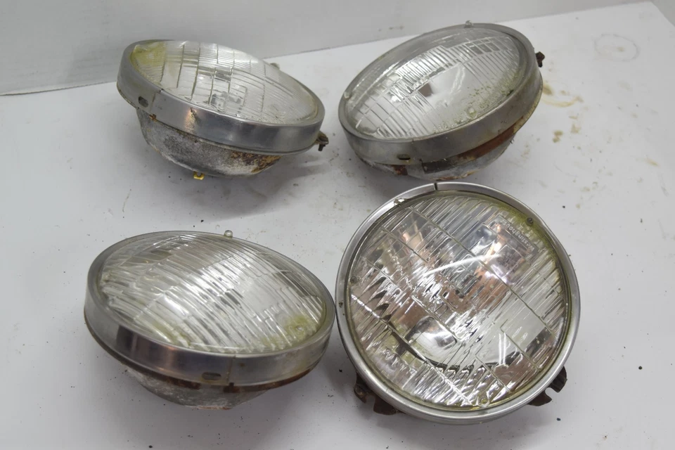 Chevy Corvair Monza 1966 66 luces de cabeza anillos de ajuste con cuencos 14342 Foto 2 de 4