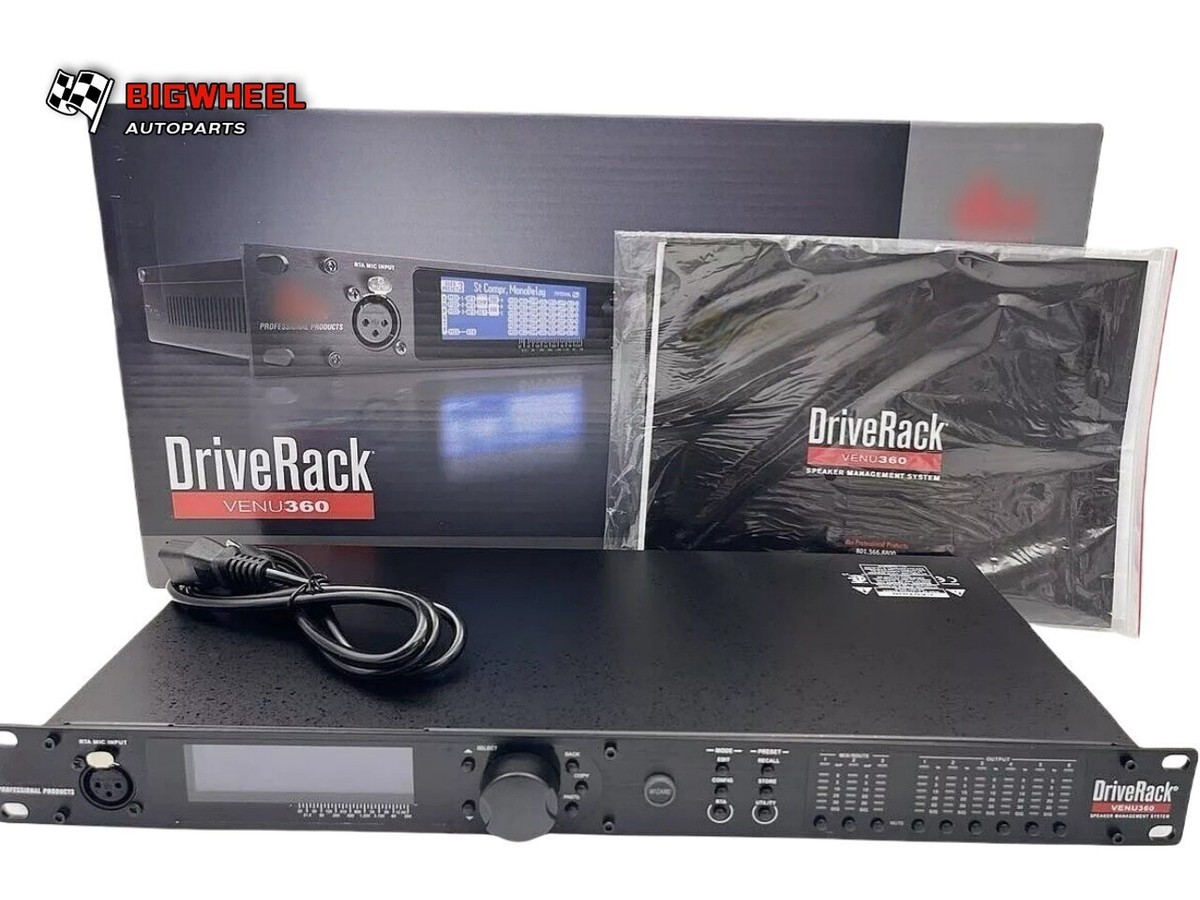 dbx Dack VENU360 + 測定用マイクセット dbx Dack VENU360 + 測定用マイクセット dbx DriveRack VENU360