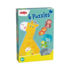 6 erste Puzzles - Tierfamilie | Spiel | Deutsch | 2025 | HABA Sales GmbH & Co.KG
