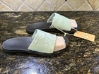 NWT OLUKAI Women Punua Olu Swell Lau Teal Tropical Comfort Slide Sandal Beach 11 — photo 2