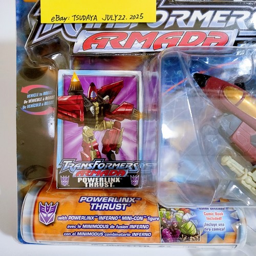 Powerlinx Thrust Red Ver. Toys Dream Exclusive Action Figure Transformers Armada - Picture 5 of 14