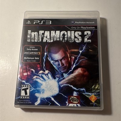 Sony inFAMOUS 2 Manual Included PS3 NTSC-U/C T Action Open World 2011
