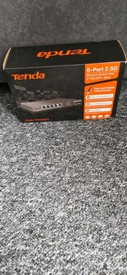 Tenda 2.5G / 10G Netzwerk Switch   Neu   OVP mit Gebrauchsspuren