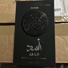Lattafa Asad Elixir Long-Lasting Fragrance for Men, 3.4 Ounce / 100 ml