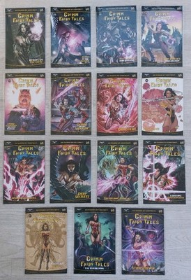 Grimm Fairy Tales Issues #55 to #69  Zenescope 2022 15 Comics Vol 2 New Unread