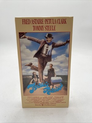 Finian's Rainbow 1991 VHS Tape Starring Fred Astaire, Petula Clark, Warner Video