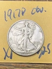 1917 D Obverse Walking Liberty Half Choice XF+/AU Original